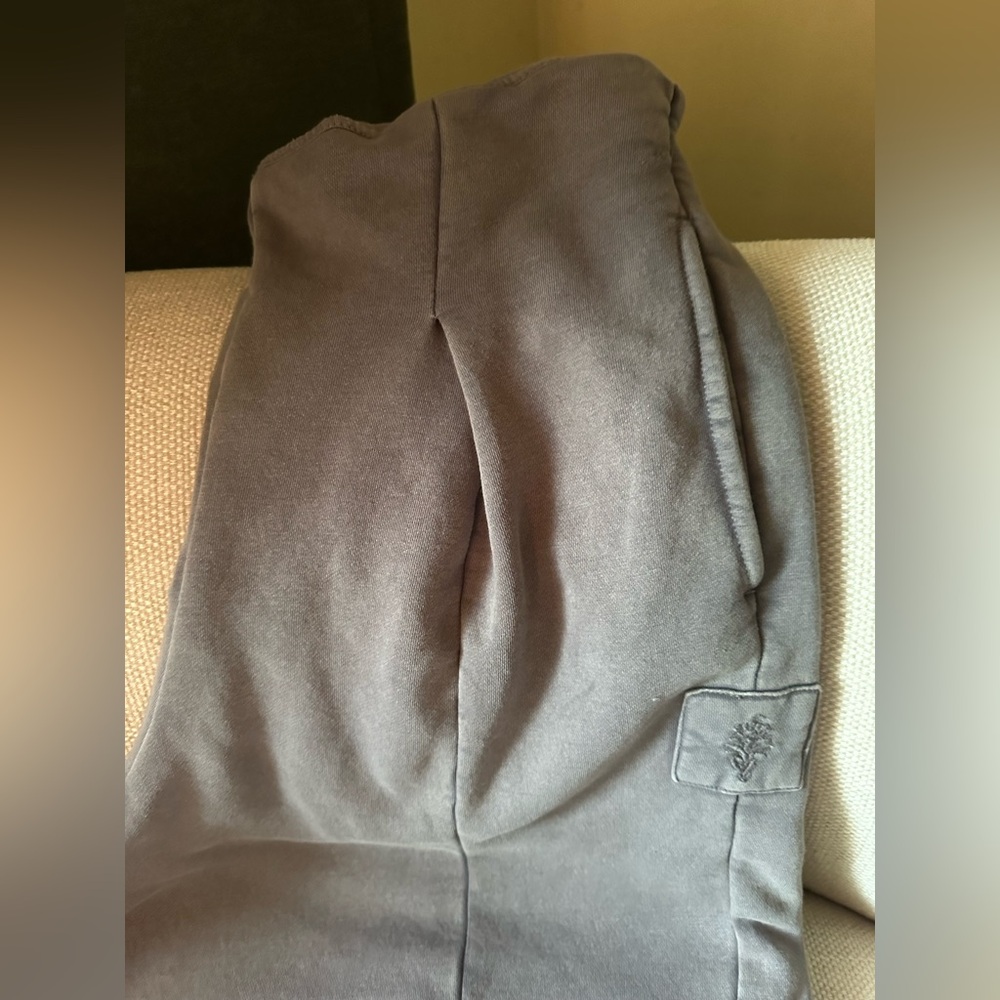 NWOT! FREE PEOPLE! 'Cheer On Joggers' in Gunmetal/gray! XL! Unique! - Picture 9 of 14